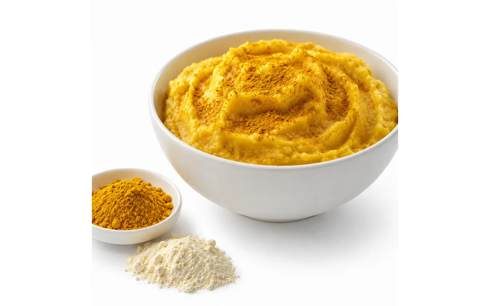 Instant-Kartoffelpüree mit Currygeschmack