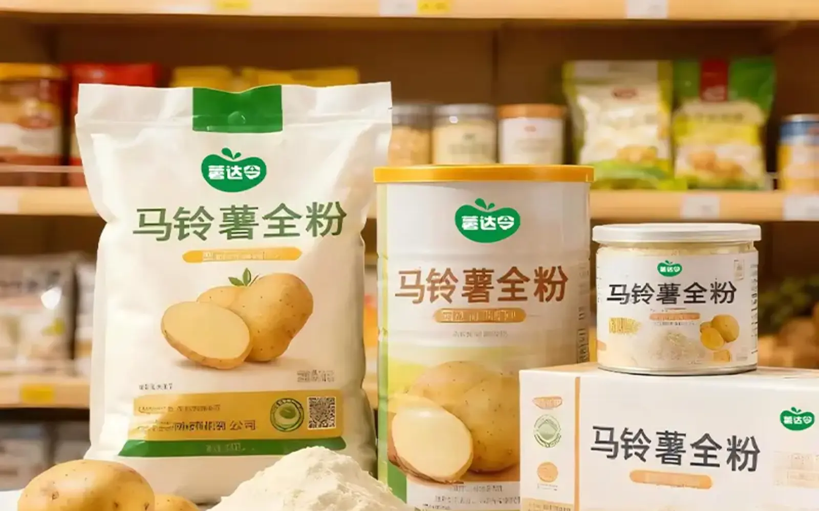 Private label instant mashed potato product range