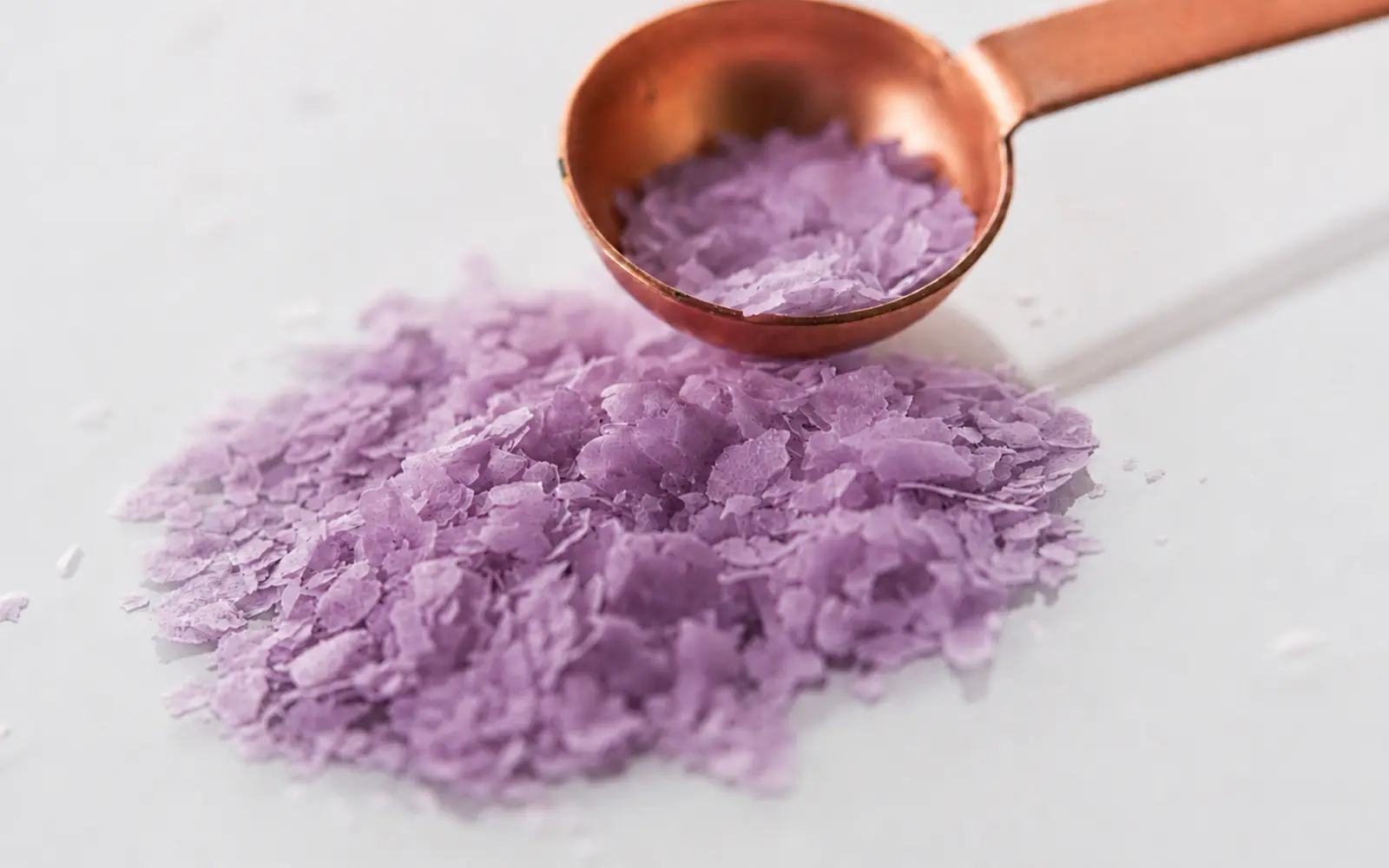 Copos de boniato morado de grado alimentario